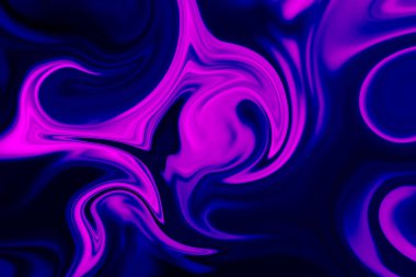 Renkli sıvı kalemin soyut arkaplanı. Sıvı akriliğin soyut dokusu.