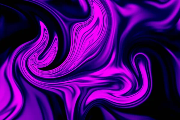 Renkli sıvı kalemin soyut arkaplanı. Sıvı akriliğin soyut dokusu.