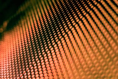 Yakın plan LED bulanık ekran. LED yumuşak odak arkaplanı. Tasarım için soyut arkaplan ideali.