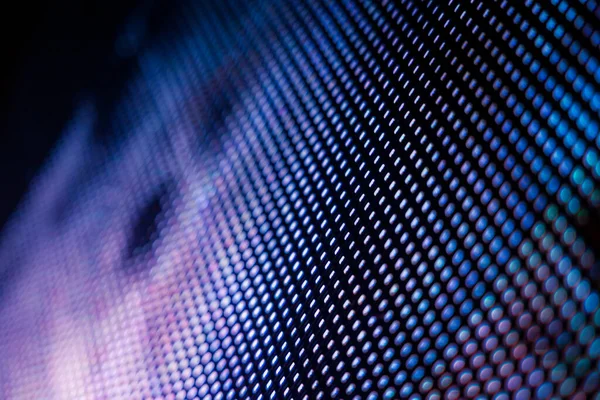 CloseUp LED blurred screen. LED soft focus background. abstract background ideal for design.