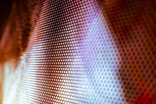 Closeup Led Tela Turva Fundo Foco Suave Led Fundo Abstrato — Fotografia de Stock