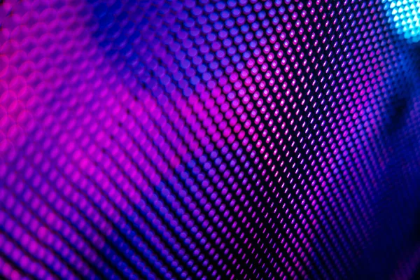 Closeup Led Tela Turva Fundo Foco Suave Led Fundo Abstrato — Fotografia de Stock