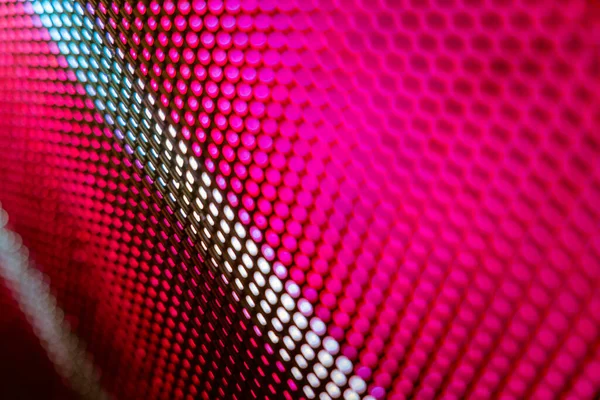 Closeup Led Tela Turva Fundo Foco Suave Led Fundo Abstrato — Fotografia de Stock