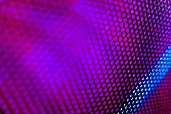 Closeup Led Tela Turva Fundo Foco Suave Led Fundo Abstrato — Fotografia de Stock