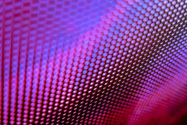 Closeup Led Tela Turva Fundo Foco Suave Led Fundo Abstrato — Fotografia de Stock