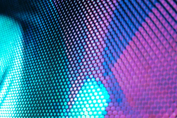 Pantalla Borrosa Led Primer Plano Fondo Enfoque Suave Led Fondo — Foto de Stock