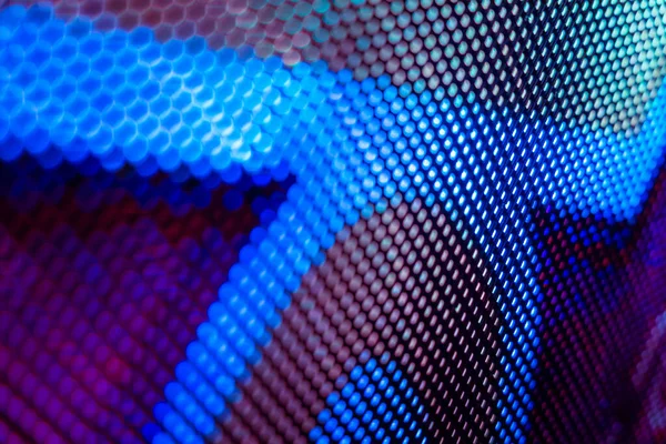 Rozmazaná Obrazovka Closeup Led Led Soft Focus Pozadí Abstraktní Pozadí — Stock fotografie