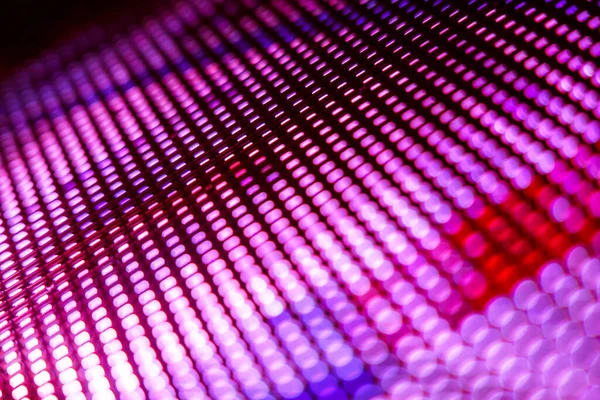 Closeup Led Tela Turva Fundo Foco Suave Led Fundo Abstrato — Fotografia de Stock