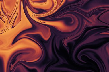 Renkli sıvı kalemin soyut arkaplanı. Sıvı akriliğin soyut dokusu.