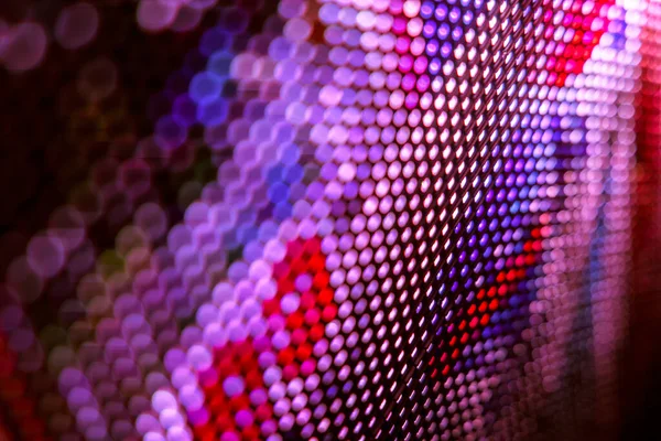 CloseUp LED blurred screen. LED soft focus background. abstract background ideal for design.