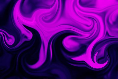 Renkli sıvı kalemin soyut arkaplanı. Sıvı akriliğin soyut dokusu.