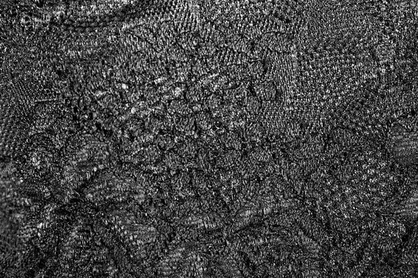 Текстура Черного Кружева — стоковое фото