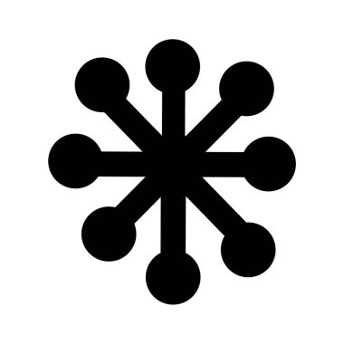 Büyük dekoratif Noel kar taneleri nostaljik eski tarz.