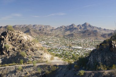 Kuzey dağ, Arizona'dan Phoenix doğuya doğru görünümü