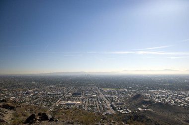 Phoenix yollar Kuzey dağ, Arizona görüldüğü gibi şehir