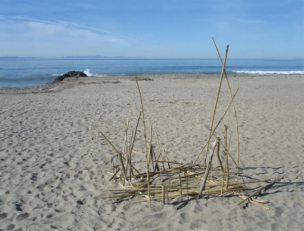 Stilla Havet Sandstrand Ventura County Kalifornien — Stockfoto