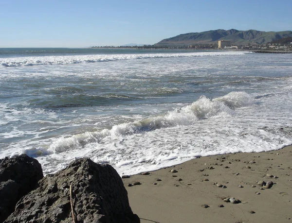 Піски Тихого Океану Пляж Спільноти Окснард Штат Каліфорнія — стокове фото