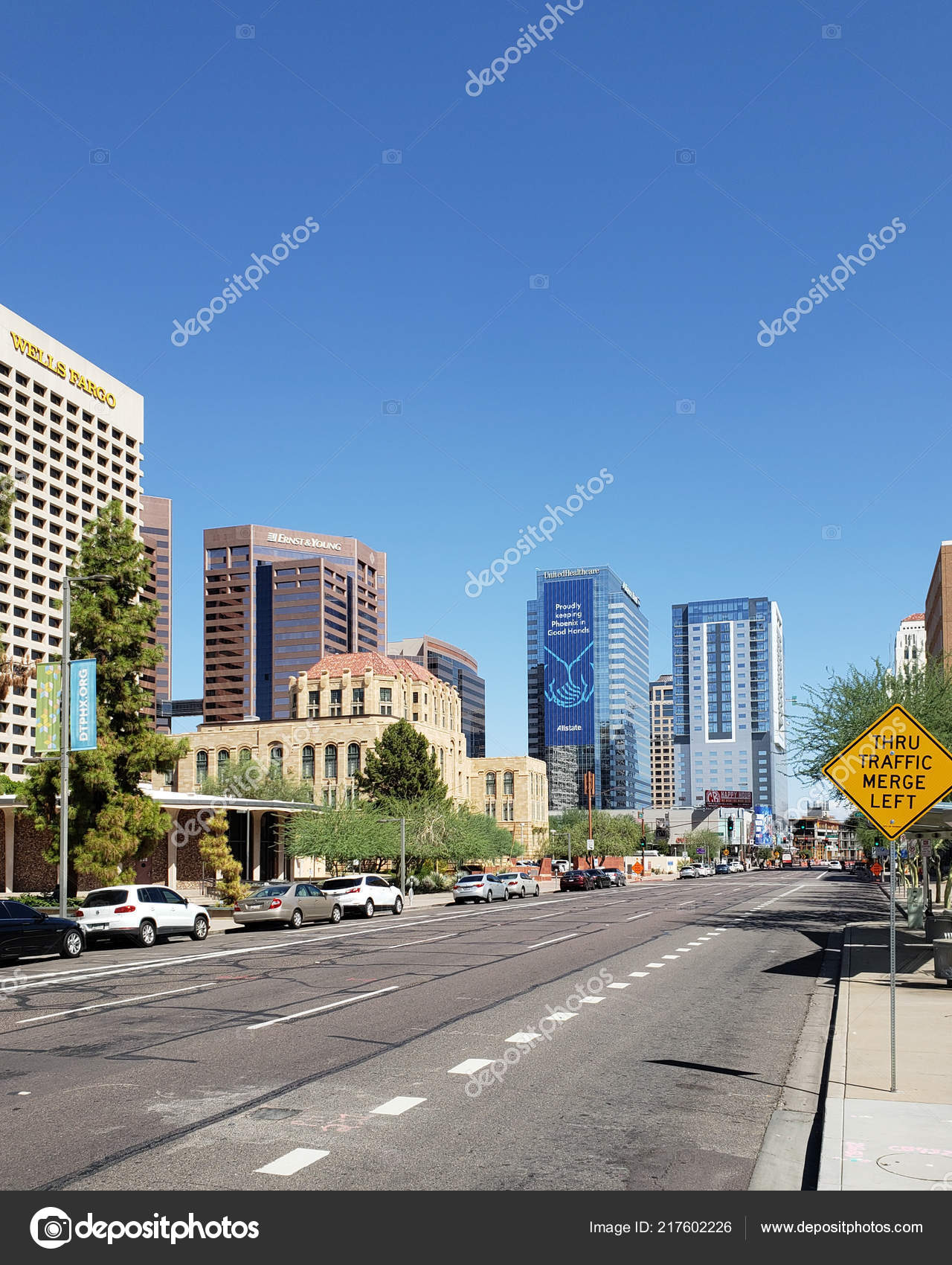Phoenix Usa September 2018 Historic Phoenix City Hall Modern - 