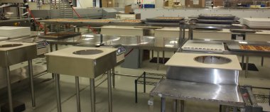 Şeker fabrikası iç görünümünü; Hawaii, Kona adalar