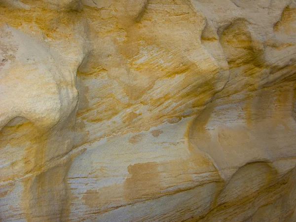 加州德尔马悬崖黏土和沙面的自然创造 — 图库照片