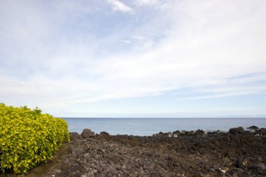 Kona ada volkanik lav Shore, Hawaii