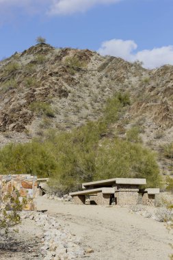 Piknik alanı Kuzey Mountain Park, Phoenix, Az
