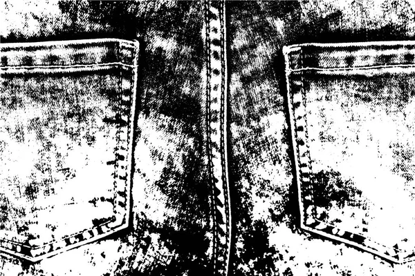 Texture de jeans vectoriels. Pour affiches, bannières, designs rétro . — Image vectorielle