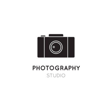 Fotoğraf satırı logo şablonu
