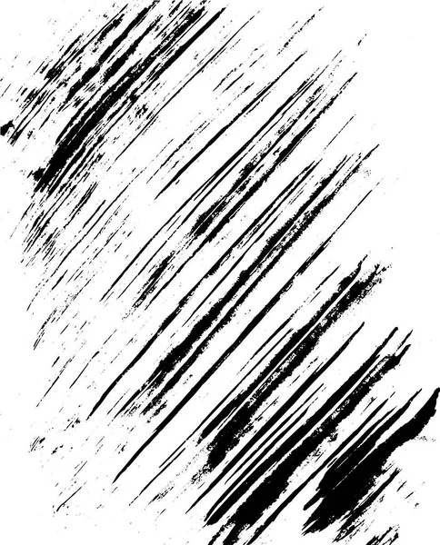 Diagonale Pinselstriche, gemalter Hintergrund auf Papier. von Hand gezeichnete Textur. — Stockvektor