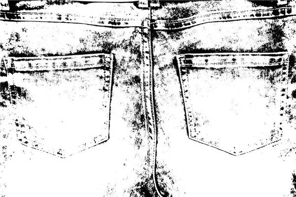 Conception abstraite de fond. Jean vectoriel tissu texture, pantalon denim dos . — Image vectorielle
