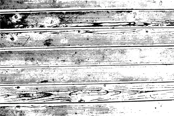 Mur en bois, planches horizontales. Texture vectorielle du bois. Résumé fond lourd . — Image vectorielle