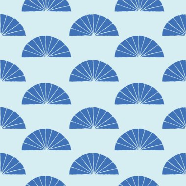 Japon geleneksel yüzey tasarımı. Vector el pervanelerle pürüzsüz desen çizdi.