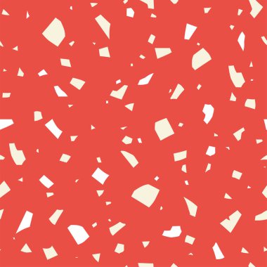 Soyut vektör dokusu. Klasik İtalyan terrazzo, dikişsiz desen.