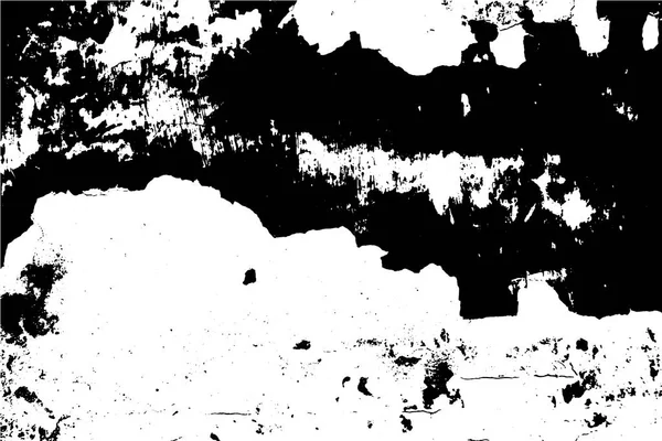 Grunge vektorová textura. Prasklá stará zeď, poškozený povrch. Abstraktní rušné pozadí. — Stockový vektor