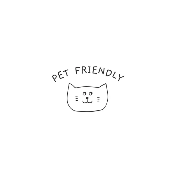 Vecteur Dessine A La Main Animal De Compagnie Signe Convivial Tete D Un Chat Curieux Silhouette Cafe Stock Photo Vecteur Dessine A La Main Animal De Compagnie Signe Convivial Tete D Un Chat Curieux Silhouette Cafe Stock Photo