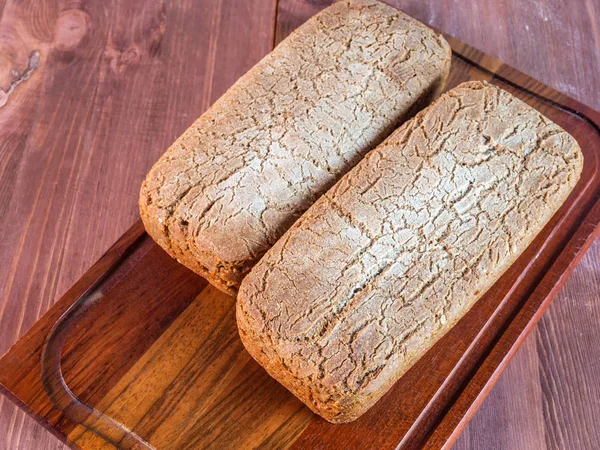 Homemade Bread Sourdough Rustic Baked Bread — Stock Photo, Image