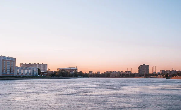 São Petersburgo Rússia Setembro 2017 Panorama Urbano Rio Centro Cidade — Fotografia de Stock