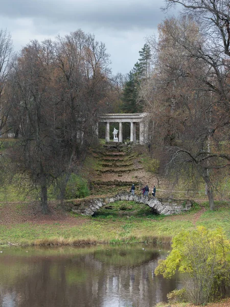 Pavlovsk Russland Oktober 2017 Kolonnade Von Apollo Pavlovsk Park Pavlovsk — Stockfoto