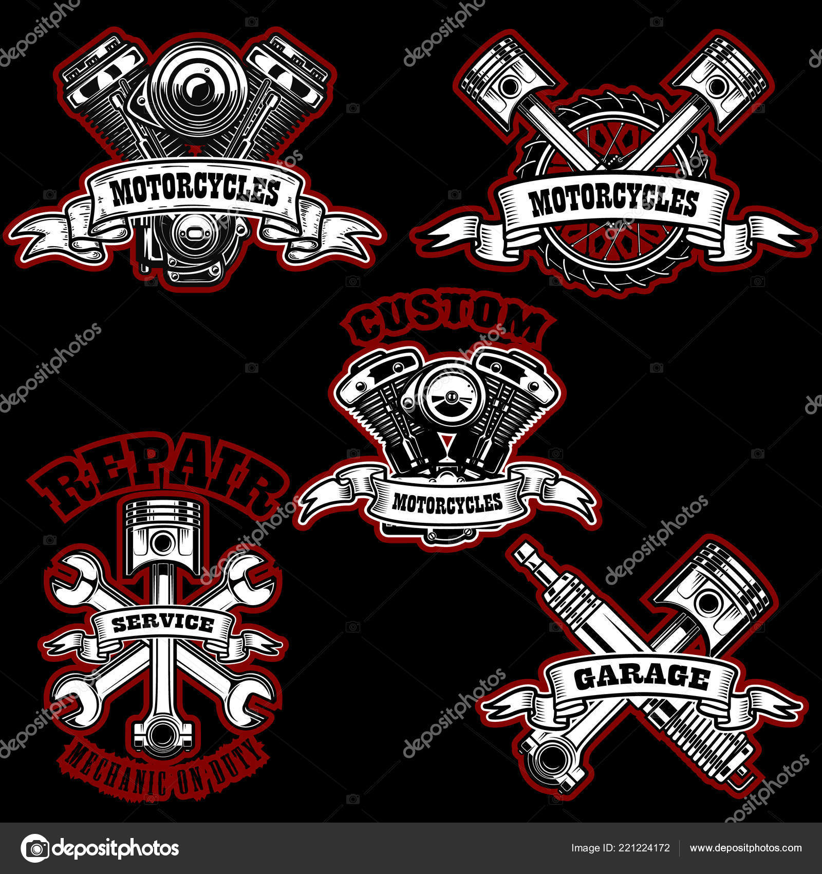Piston logo Stock Photos, Royalty Free Piston logo Images | Depositphotos