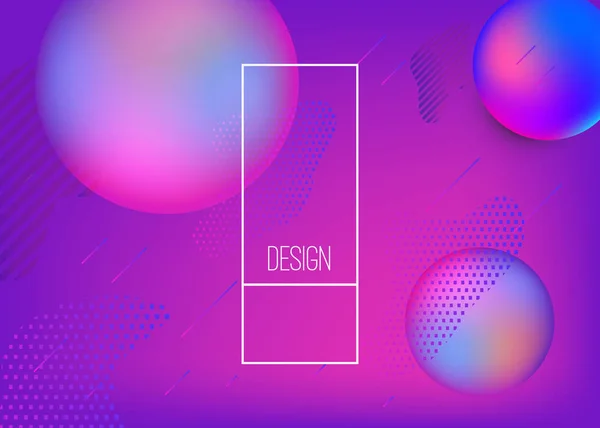 Abstrakter Hintergrund Mit Dynamischer Formkomposition Gestaltungselement Für Plakat Karte Flyer — Stockvektor