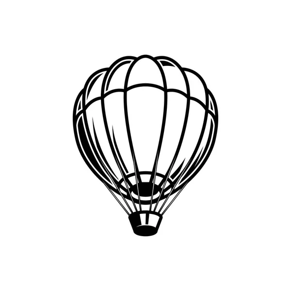 Luftballon Illustration Auf Weißem Hintergrund Gestaltungselement Für Logo Etikett Emblem — Stockvektor