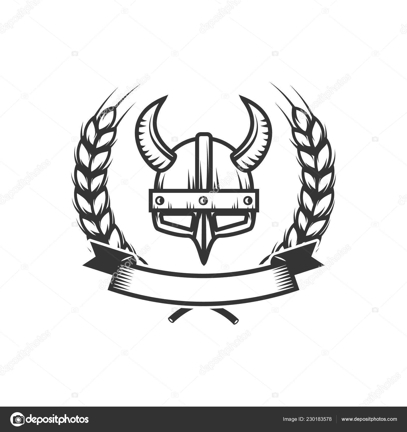 Knights Emblem Template Medieval Knight Helmet Design Element Logo Label Stock Vector C Art L I Ua 230183578