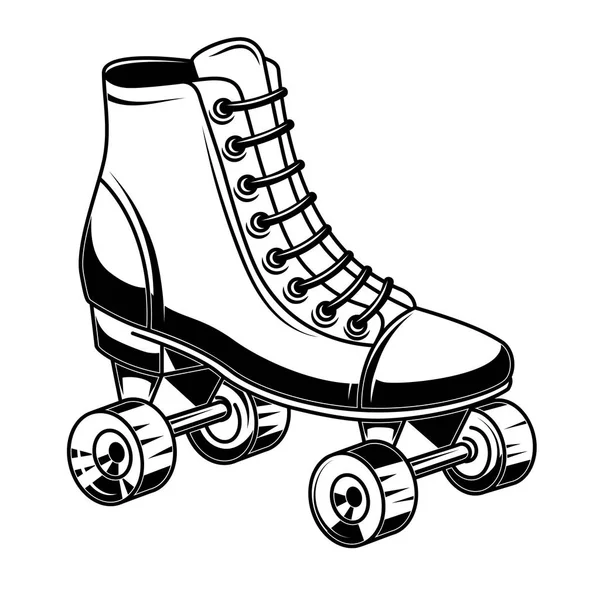 ローラー スケートのイラスト ラベル エンブレム サイン ポスターのデザイン要素です ベクトル画像 — ストック写真