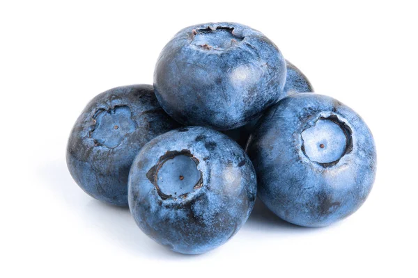Fresh ripe blueberry isolated on white background — Stock Photo, Image