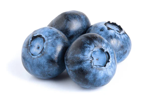 Fresh ripe blueberry isolated on white background — Stock Photo, Image