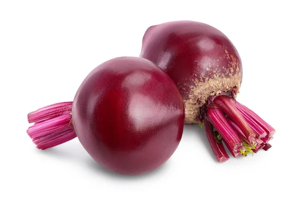 Beetroot isolated on white background with clipping path and full depth of field — Stock Photo, Image