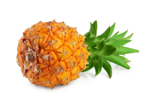 Pineapple isolated on white background with clipping path and full depth of field — Stock Photo, Image