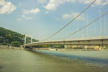 nehir ve köprü kentsel cityscape