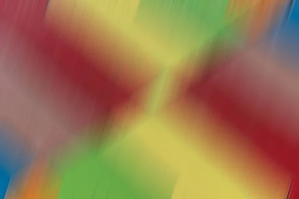 Abstract Red Green Orange Yellow Blue Colorful Geometric Background Blurred — Stock Photo, Image