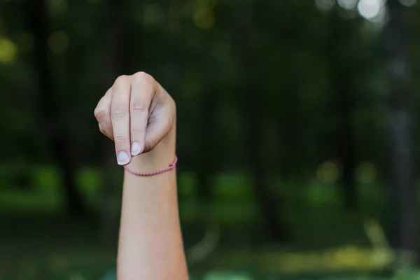 Personas Verbales Concepto Comunicación Del Alfabeto Dáctilo Por Persona Mano — Foto de Stock